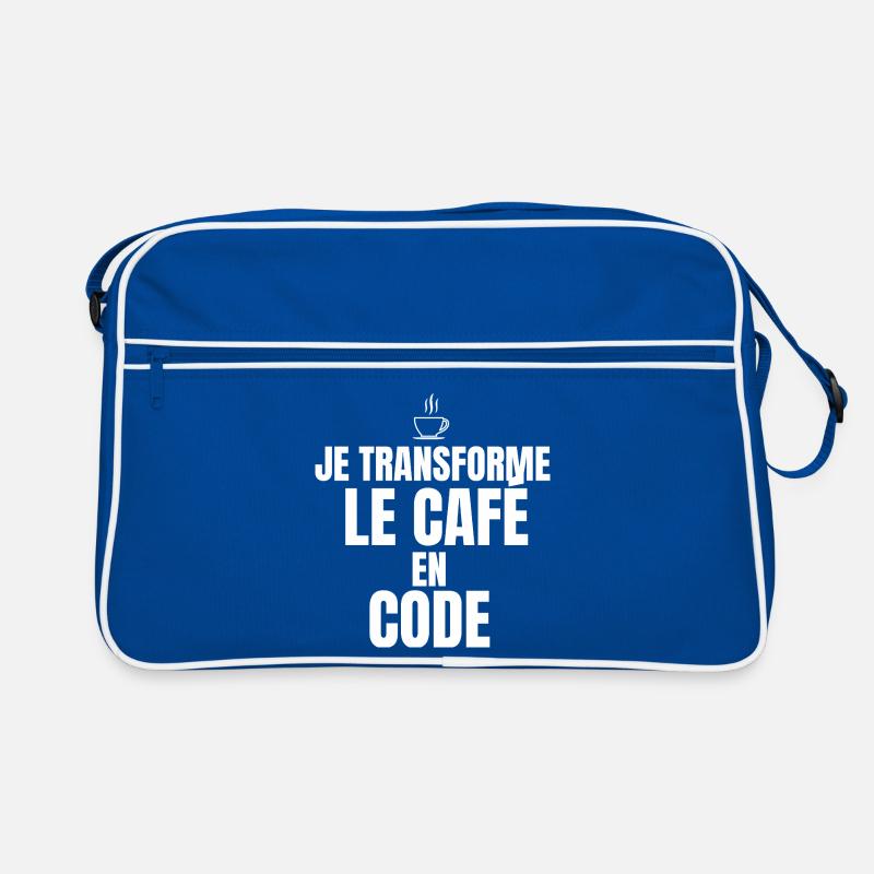 Je transforme le café en code Sac Retro
