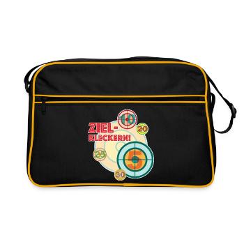Target spilling - because something always goes wrong - Retro Bag - black/gold - Front