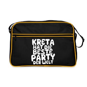 Celebrations Crete - Retro Bag - black/gold - Front
