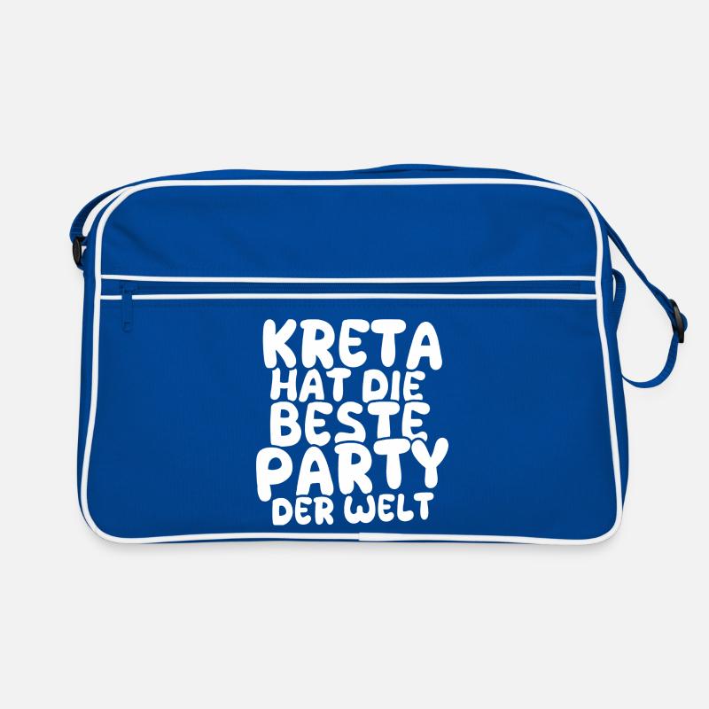 Feiern Kreta Retro Tasche