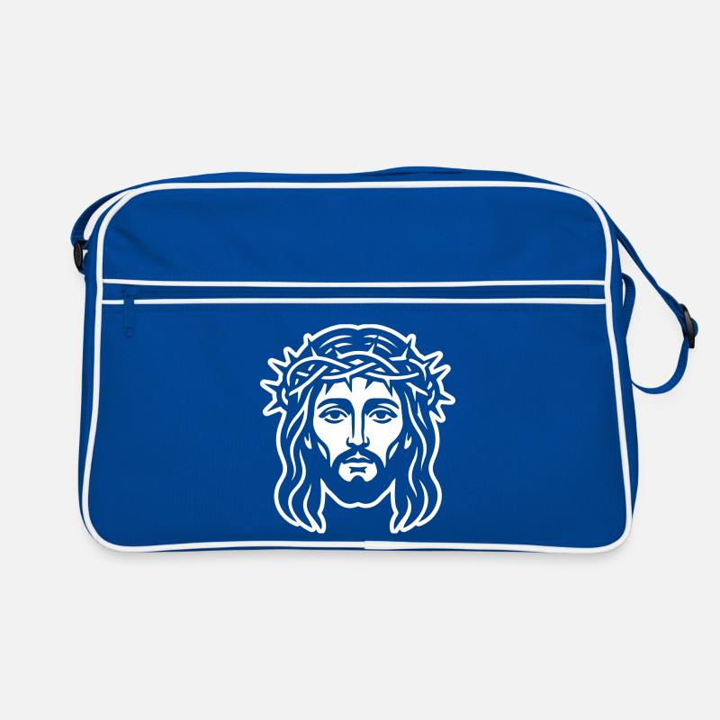 Jesus Christus Kopf Retro Tasche