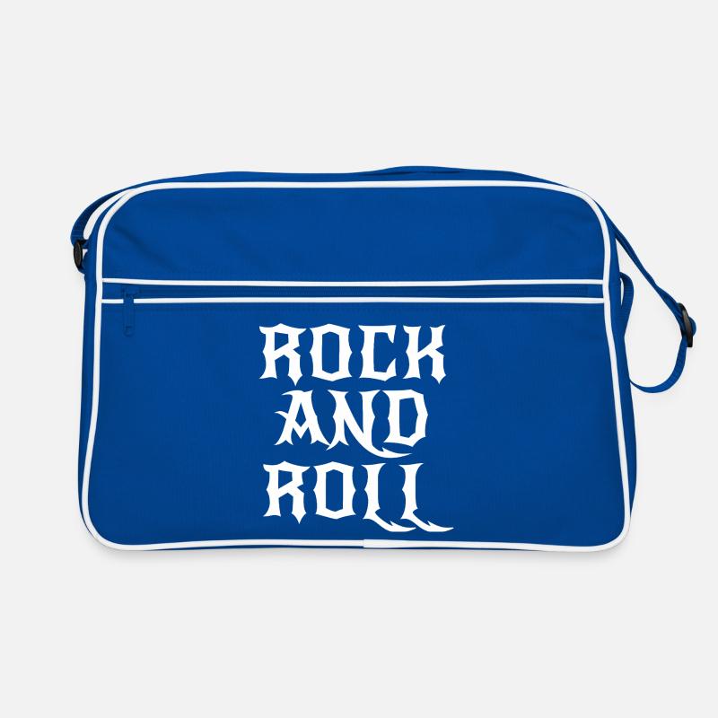 Logo Rock and Roll Gothic Sac Retro