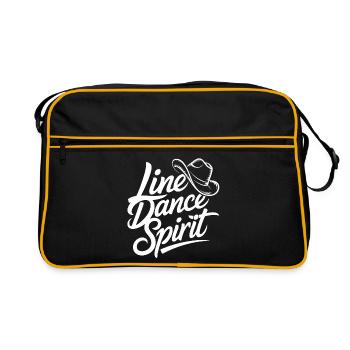 Line Dance Spirit - Sac Retro - noir/or - Devant