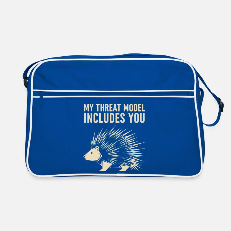 Mon modèle de menace t’inclut – Porc-épic Sac Retro
