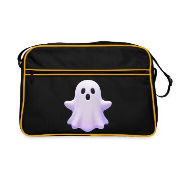 Pastel Ghost Pop Art - Retro Bag - black/gold - Front
