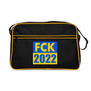 Fck 2022 - Sac Retro - noir/or - Devant
