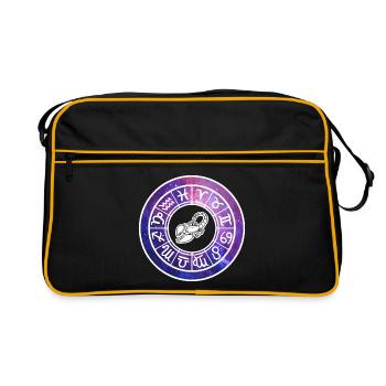Horoscope du signe du zodiaque du signe du zodiaque du Scorpion - Sac Retro - noir/or - Devant