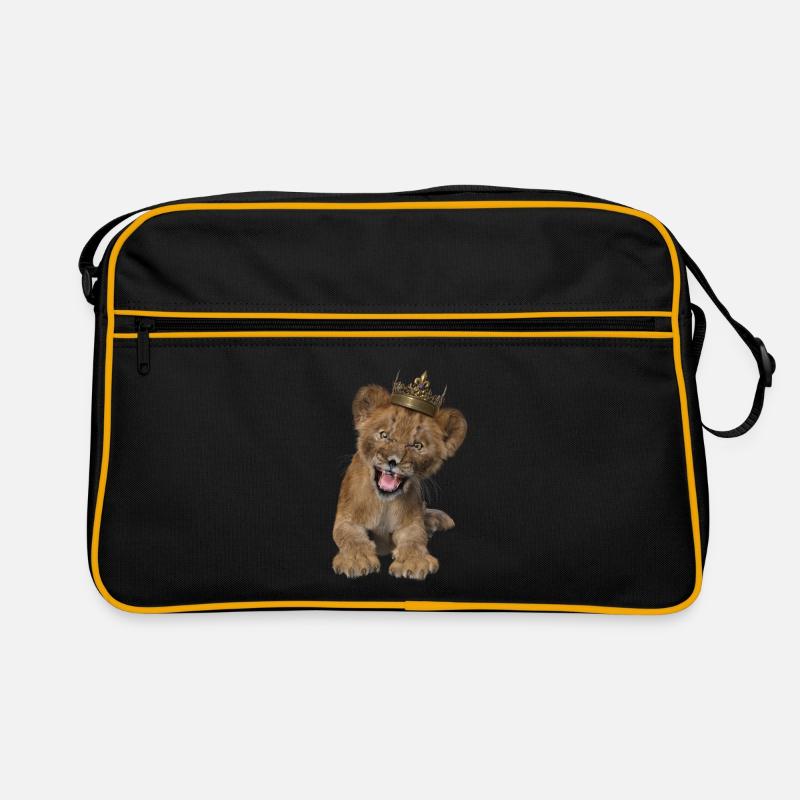Lion, bébé Sac Retro