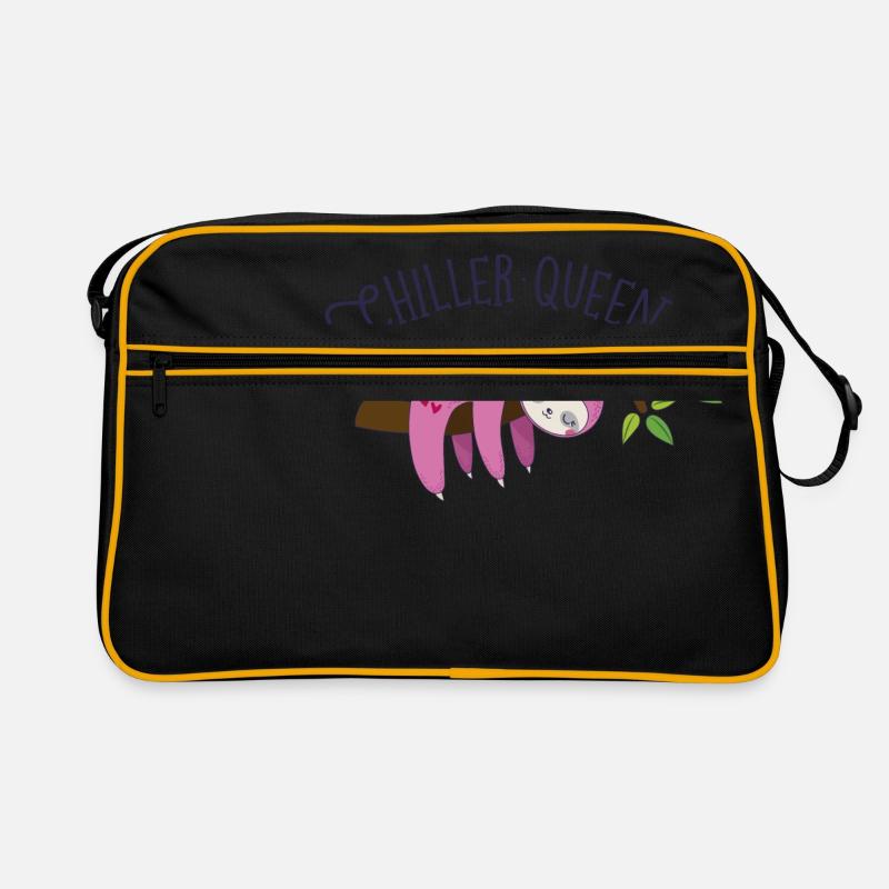 Chiller Queen - Retro Tasche - Schwarz/Gold