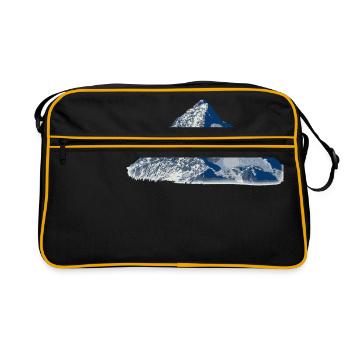 Grossglockner - Sac Retro - noir/or - Devant