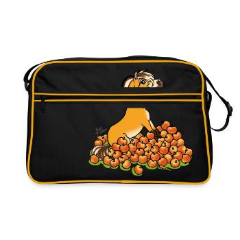 Apple fjord! - Retro Bag - black/gold - Front