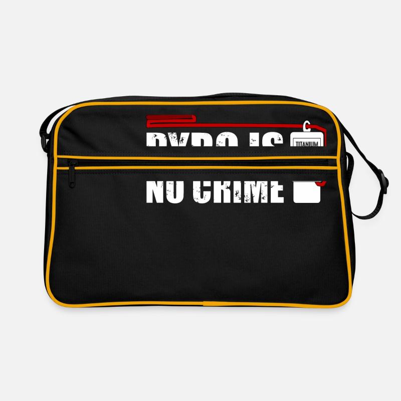 Pyro is no crime fireworks Retro Bag