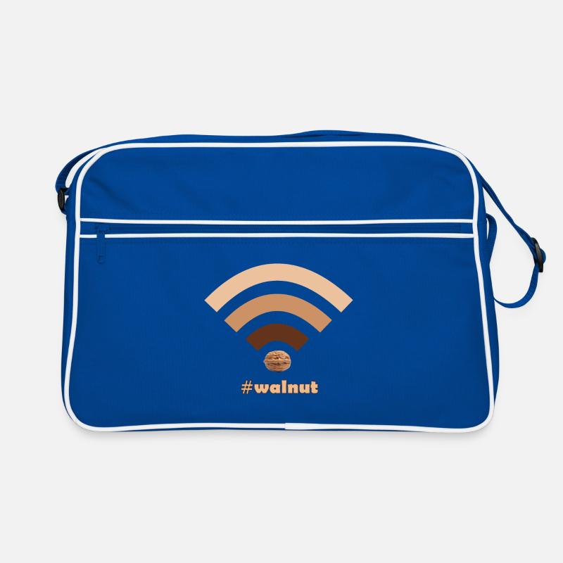 hashtag walnut wifi Retro Bag