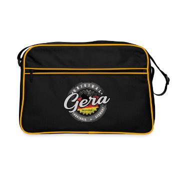 Allemagne d’origine Thuringe Gera - Sac Retro - noir/or - Devant