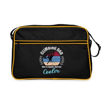 Climbing Dad Climbing Dad Climbing Dad Boulder - Retro Bag - black/gold - Front