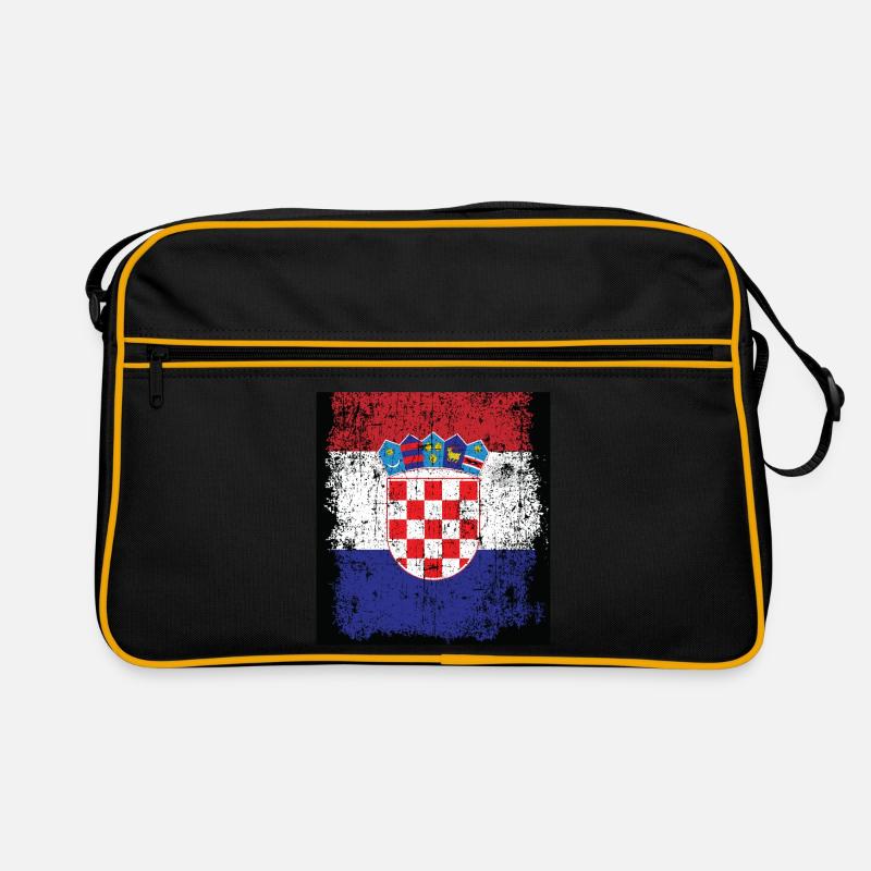 Croatie Drapeau drapeau drapeau Hrvatska drapeau croate Sac Retro