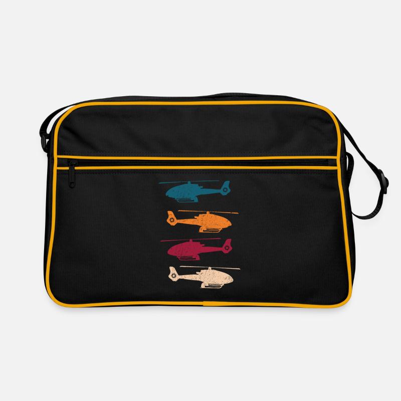 120 hélicoptères hélicoptères hélicoptères Sac Retro