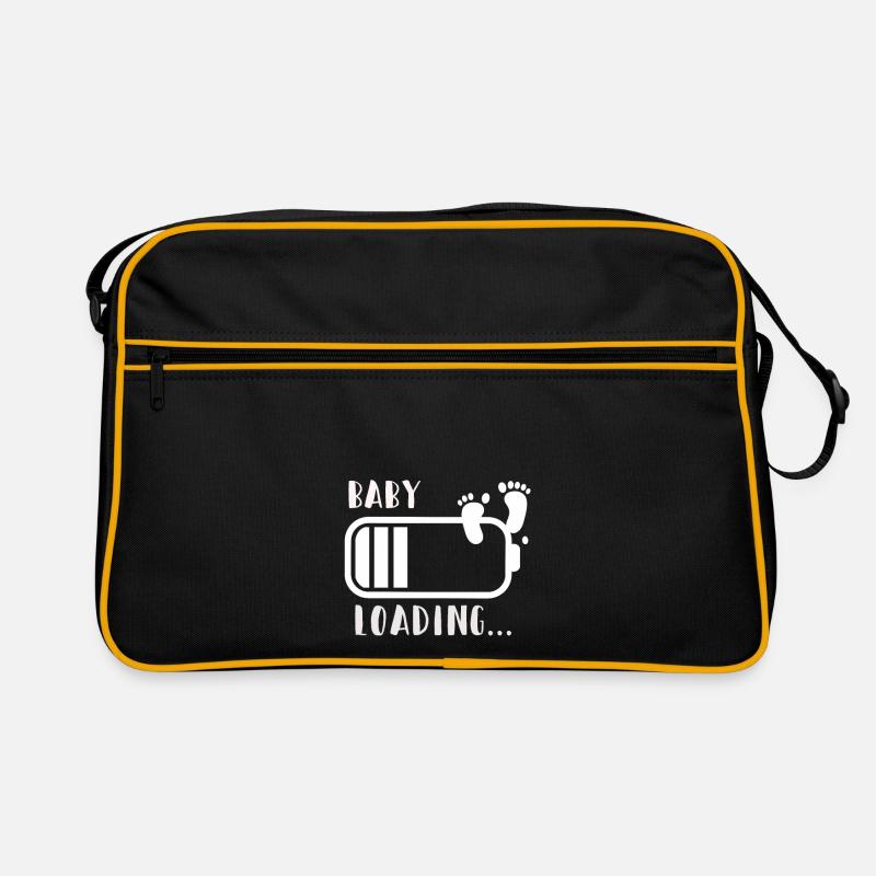 Baby is Loading Gift idea for all Expectant Mom´s Retro Tasche