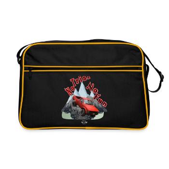 Hilux No Trial No Fun - Retro Bag - black/gold - Front