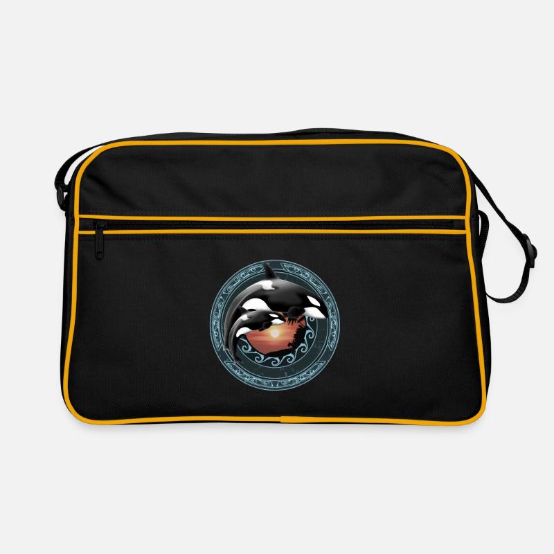 Orca Killerwal Retro Tasche