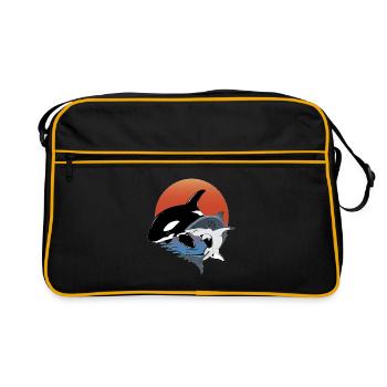 Orque - Sac Retro - noir/or - Devant