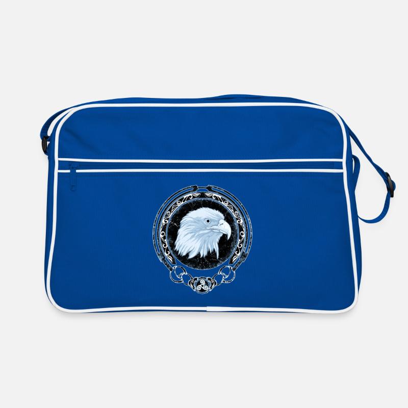 Celtic Falcon Zodiac Retro Bag