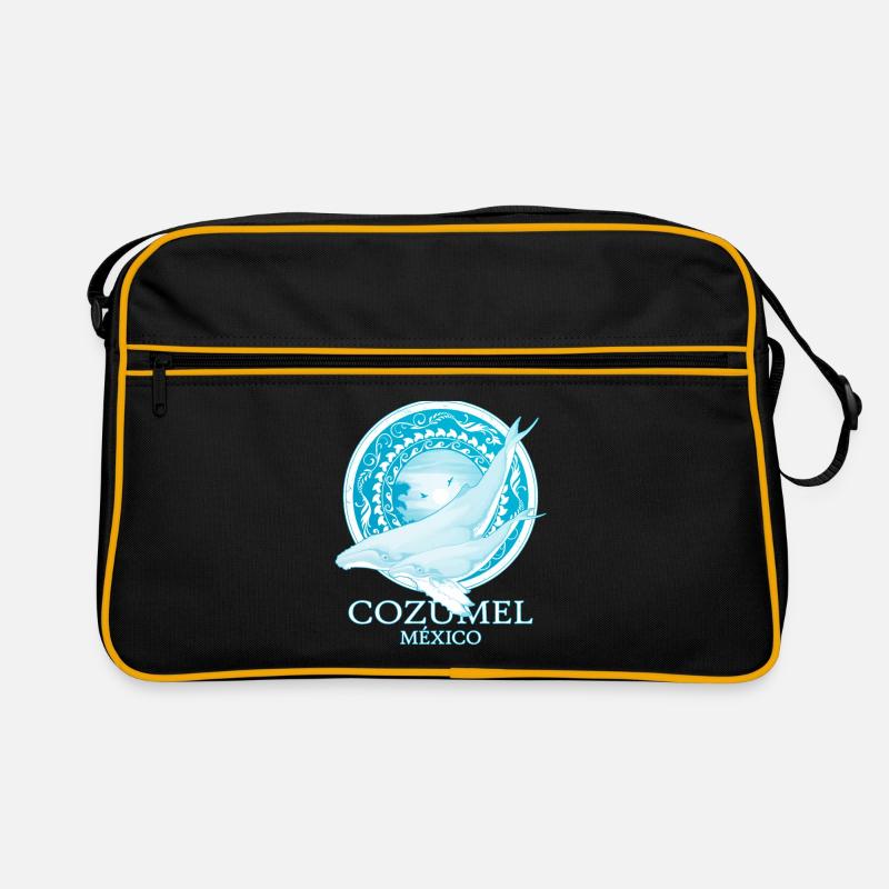 Baleines à bosse Cozumel Mexique Sac Retro