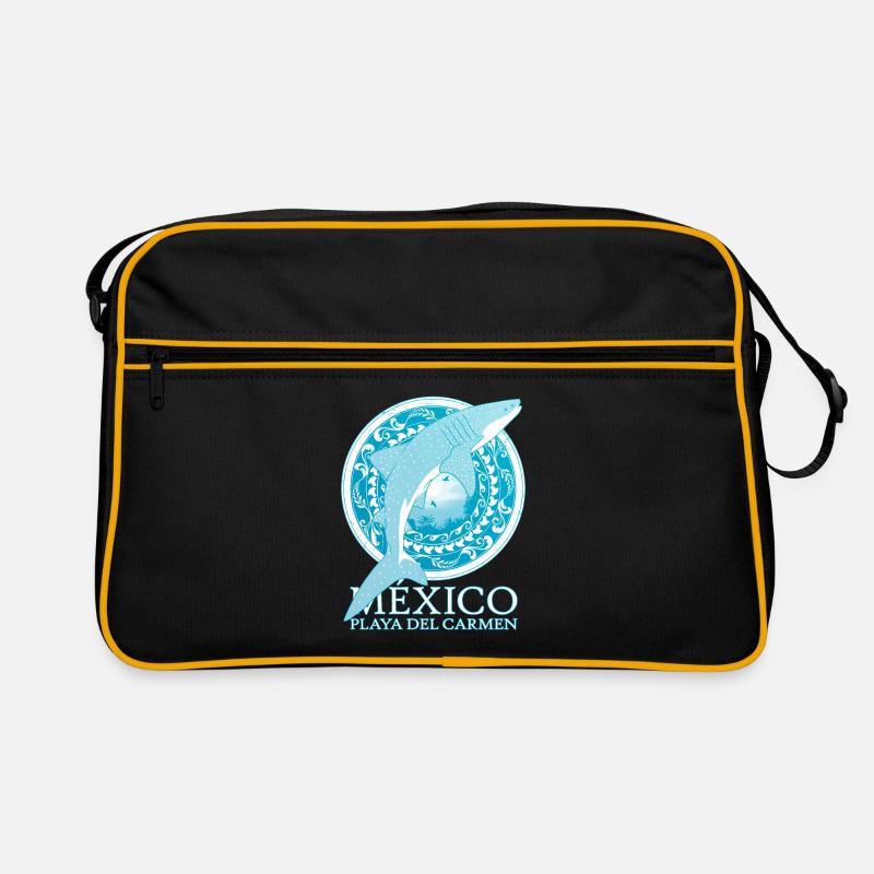 Playa del Carmen Whale Shark Retro Bag