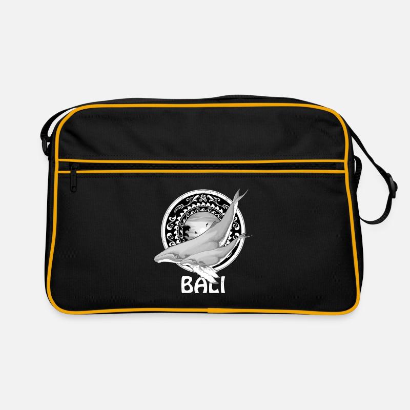 Baleines à bosse Bali Indonésie Sac Retro