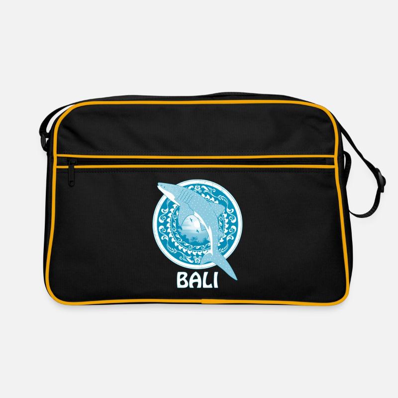 Requin baleine Bali Indonésie Sac Retro