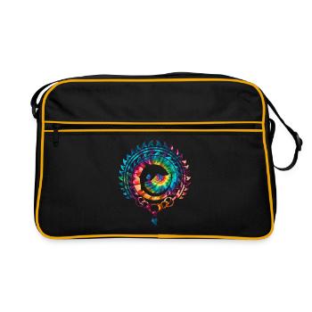 Thresher Shark Thresher Shark - Retro Bag - black/gold - Front