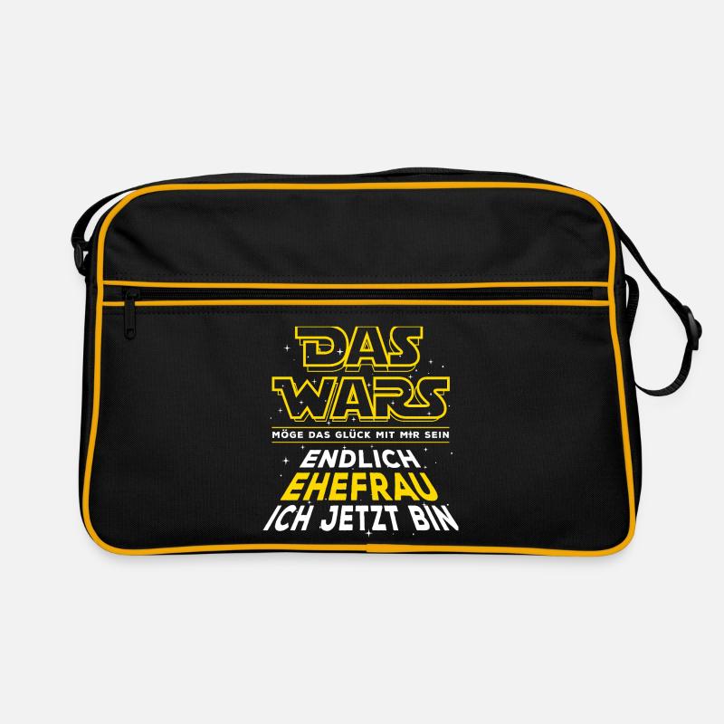 Das Wars - Endlich Ehefrau ich jetzt bin Retro Tasche