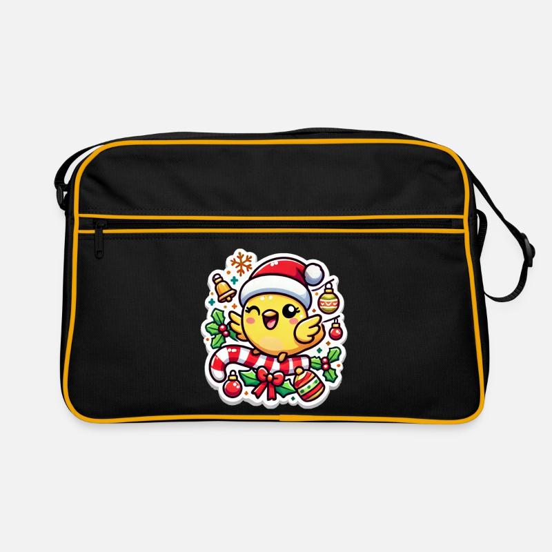 Christmas Canary Chip Retro Tasche