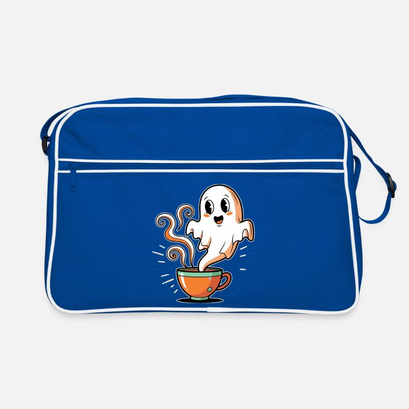 Kaffeegeist mit charmantem Gesicht Sac Retro