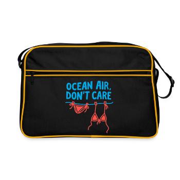 T-shirt Ocean Air Laundry Day - Sac Retro - noir/or - Devant