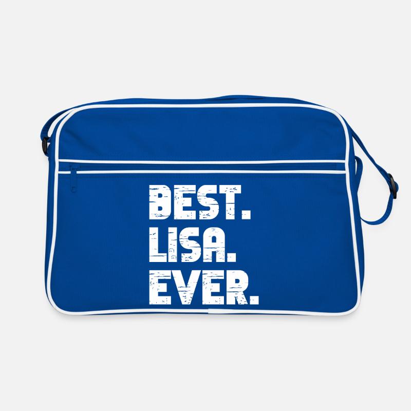 Best Lisa Ever Geschenk Spruch Retro Tasche