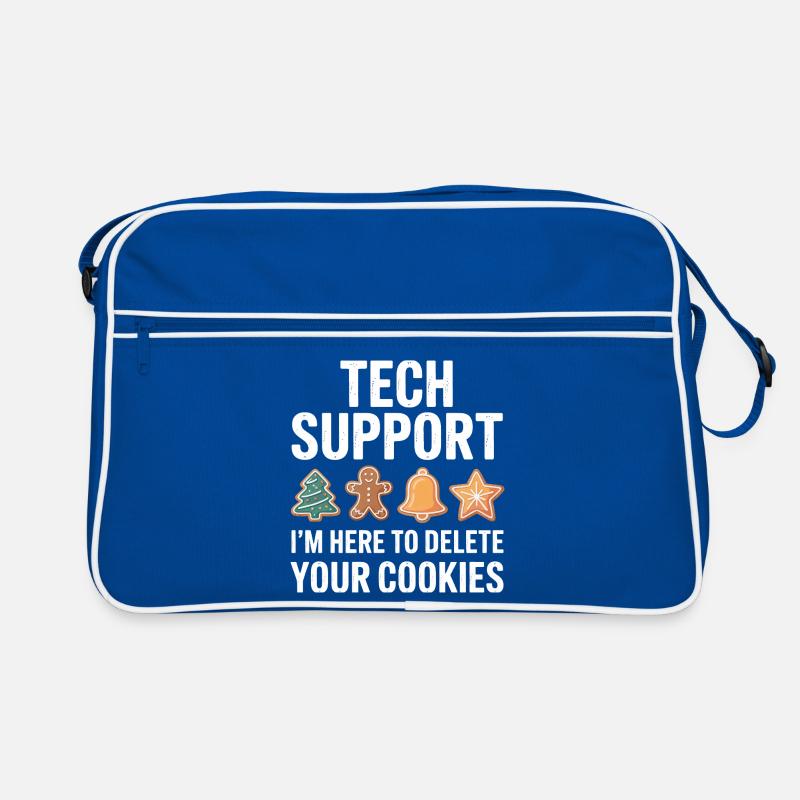 Tech Support Cookies Deletion Retro Bag