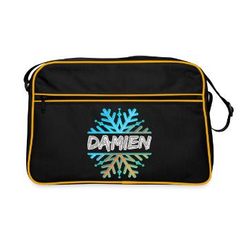 Damien - Sac Retro - noir/or - Devant
