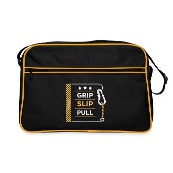 Grip Slip Sweater Rope - Retro Bag - black/gold - Front