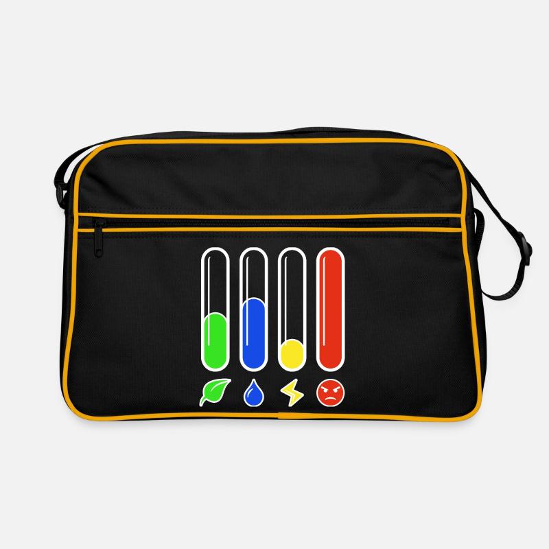 Statusbalken – Rage High Retro Tasche