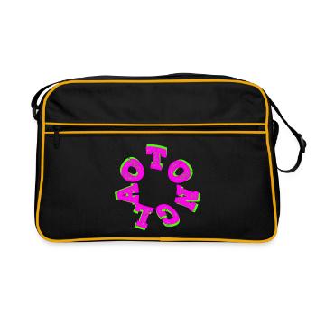 Laotong - Chinese language China Asia - Retro Bag - black/gold - Front