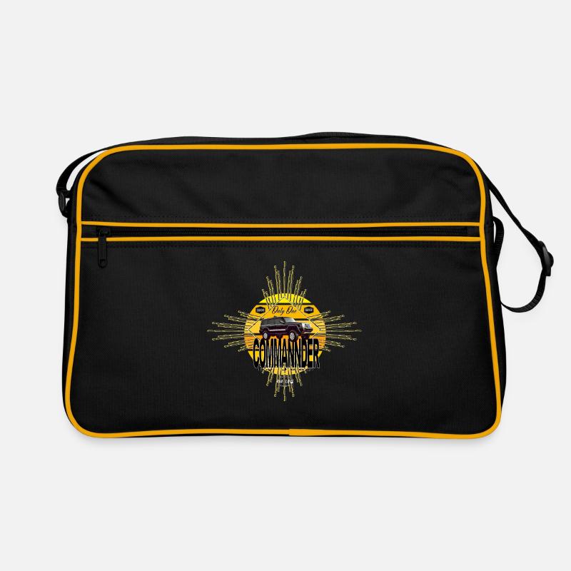 Kommandant nur einer Retro Tasche