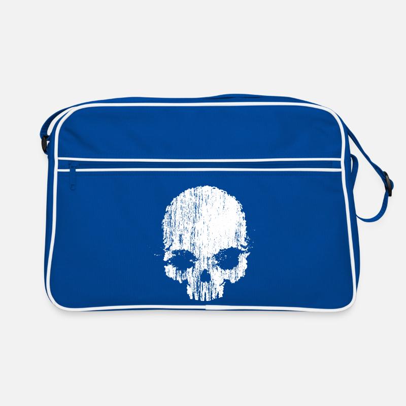 Skull - Metal - Rocker - Biker Retro Bag