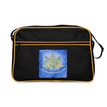 Lotus E 243 - Retro Bag - black/gold - Front
