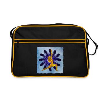 Yoga 24 e 38 - Retro Bag - black/gold - Front