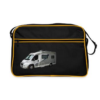 camper - Sac Retro - noir/or - Devant
