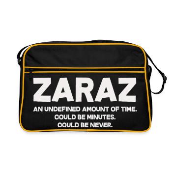 Zaraz Durée indéfinie - Sac Retro - noir/or - Devant