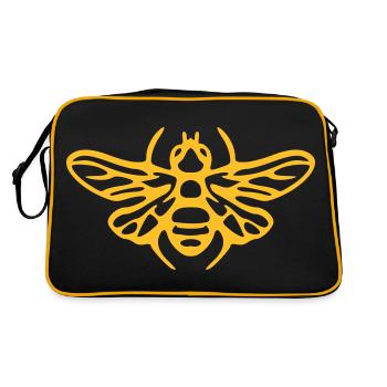 Abeille Abeilles Abeilles Abeilles - Sac Retro - noir/or - Dos