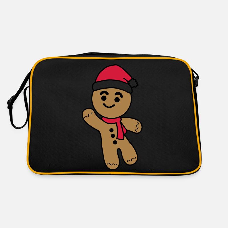 Gingerbread man Retro Bag