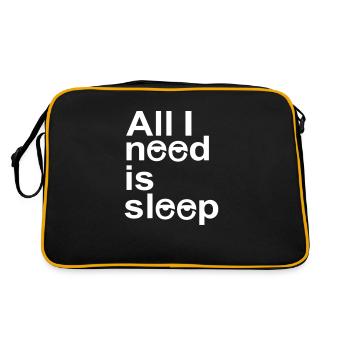 dormir - Sac Retro - noir/or - Dos